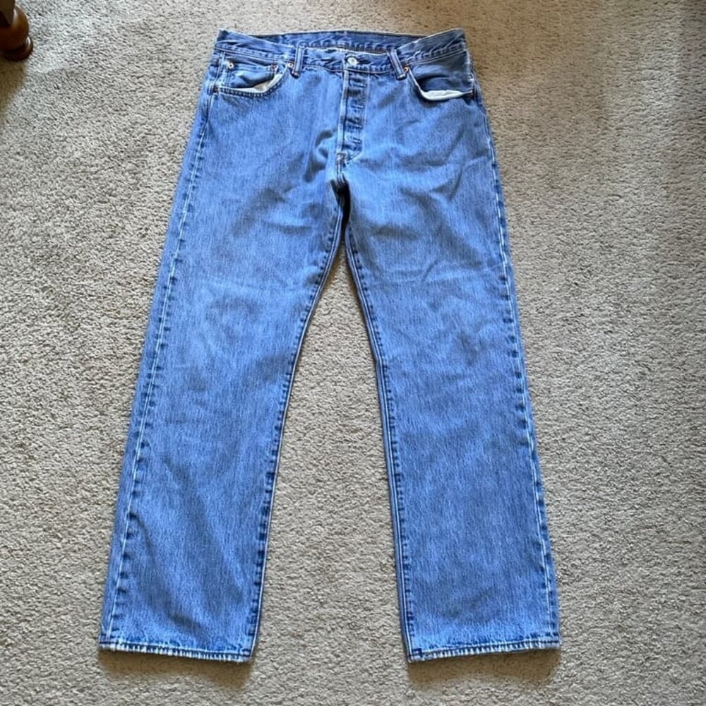 Levi’s denim jeans straight 501 36 x 30